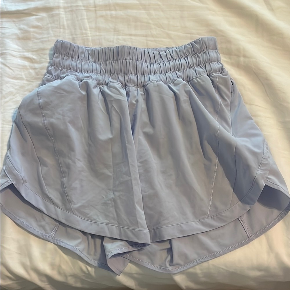 Light blue Lululemon shorts